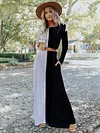 Casual Simple Long Sleeves+Wide Leg Suits