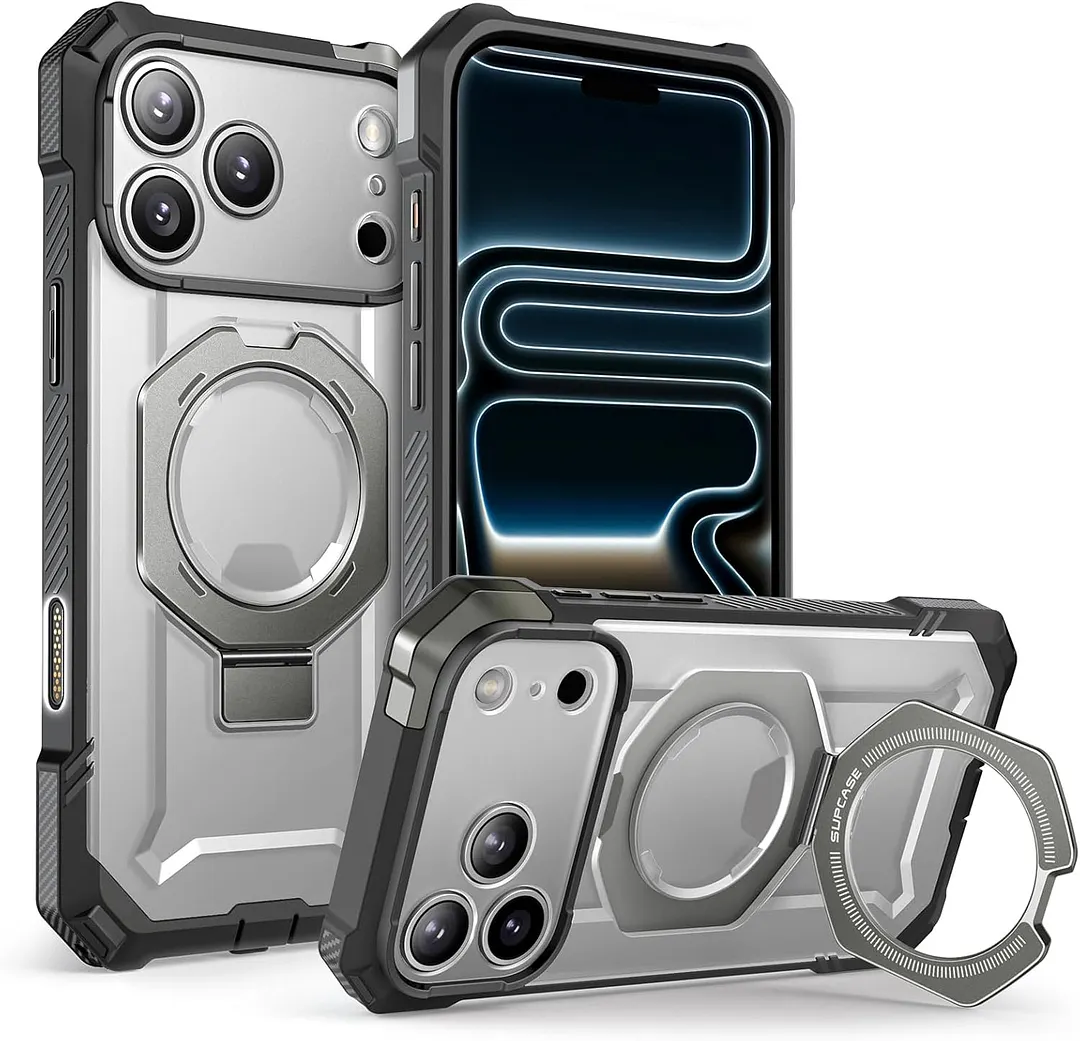 Compatible with iPhone 17 Pro Max Case with Kickstand (Unicorn Beetle Grip), [Camera Control Cover] [MagSafe Compatible] [Military-Grade Drop Protection] Heavy Duty Magnetic Phone Case