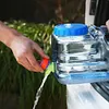 10L Camping Water Bucket Food Grade Car Water Tap Water Kettle for Picnic Travel