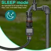 Digital Water Flow Meter IPX5 Waterproof Water Consumption Test Meter for Garden