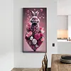 >SALE<5D DIY Full Round Drill Diamond Painting Rabbit Kit Home Decoration Art Craft