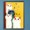 (US Local)Cats-Paint By Numbers Kit(30x40cm)