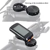 Bicycle Computer Mount for AirTag Bicycle Computer Stand for Garmin Bryton Wahoo