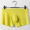 Men's Ice Silk Sexy 3D Seamless Boxers Panties