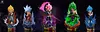 SD & WCF Scale Zamasu/ Goku Black with LED - Dragon Ball Resin Statue - Deyin-Studios [In Stock]
