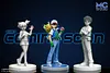 1/20 & 1/8 & 1/4 Scale World Zukan Ash Ketchum & Pikachu - Pokemon Resin Statue - MG Studios
