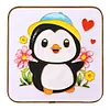 DIY Cute Penguin -Ornaments Enamel Painting 20*20CM