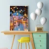 Diamond Painting-DIY Full Round Drill Town River