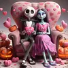 Jack Sally-11CT Stamped Cross Stitch 50*50cm