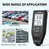 HW-400 Digital Paint Thickness Gauge 0-2000UM Coating Thickness Meter for FE/NFE
