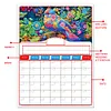 (US Local)DIY Diamond Painting Magnetic Dry Erase Calendar for Fridge Planning Board Weekly Monthly Planner Memo Board Kits