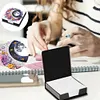(US Local)PU Moon Flower Diamond Painting Notecard Box with 160 Sheets of Paper