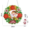 5D DIY Diamond Painting Wreath Kit Special Shape Drill Rhinestone Garland Craft