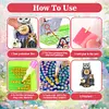(US Local)Acrylic Special Shape Owl Diamond Painting Clock Ornaments Kit for Home Decor