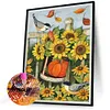 >SALE<5D DIY Full Round Drill Diamond Painting Thanksgiving Harvest Home Decor(V4944)