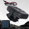 Solar Car Heater 20W Monocrystalline Solar Panel Auto Defroster Winter Air Dryer