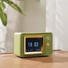 Retro Lyrics Bluetooth Speaker Desktop Clock Calendar Ornaments Intelligent Floating Dynamic Lyrics Wireless Bluetooth Speaker
