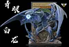 1/40 Scale Blue-Eyes White Dragon Cards - Duel Monsters/ Yu-Gi-Oh! Resin Statue - WASP Studios [In Stock]