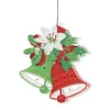 5D Christmas Diamond Painting Hanging Light Festive Rhinestone Lamp Pendant Kits