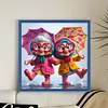 (Multi-Style) Old Couple-11CT Stamped Cross Stitch 40*40cm/15.75*15.75in