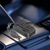 200W Car Power Inverter 12V to 220V Car Voltage Converter 4 USB Ports Adapter