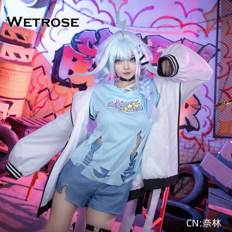 [Wetrose] In Stock Hololive FLOW GLOW Mizumiya Su Cosplay Costume 水宮枢 コスプレ衣装