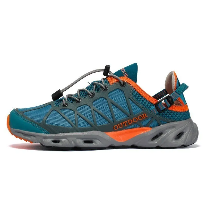Outdoor Sneakers For Men Women Breathable Hiking Shoes Non Slip Trekking Climbing Sport Shoes Quick Dry Upstream Water Shoes