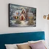 Diamond Painting -DIY Full Square Drill Snow House（50x70cm）