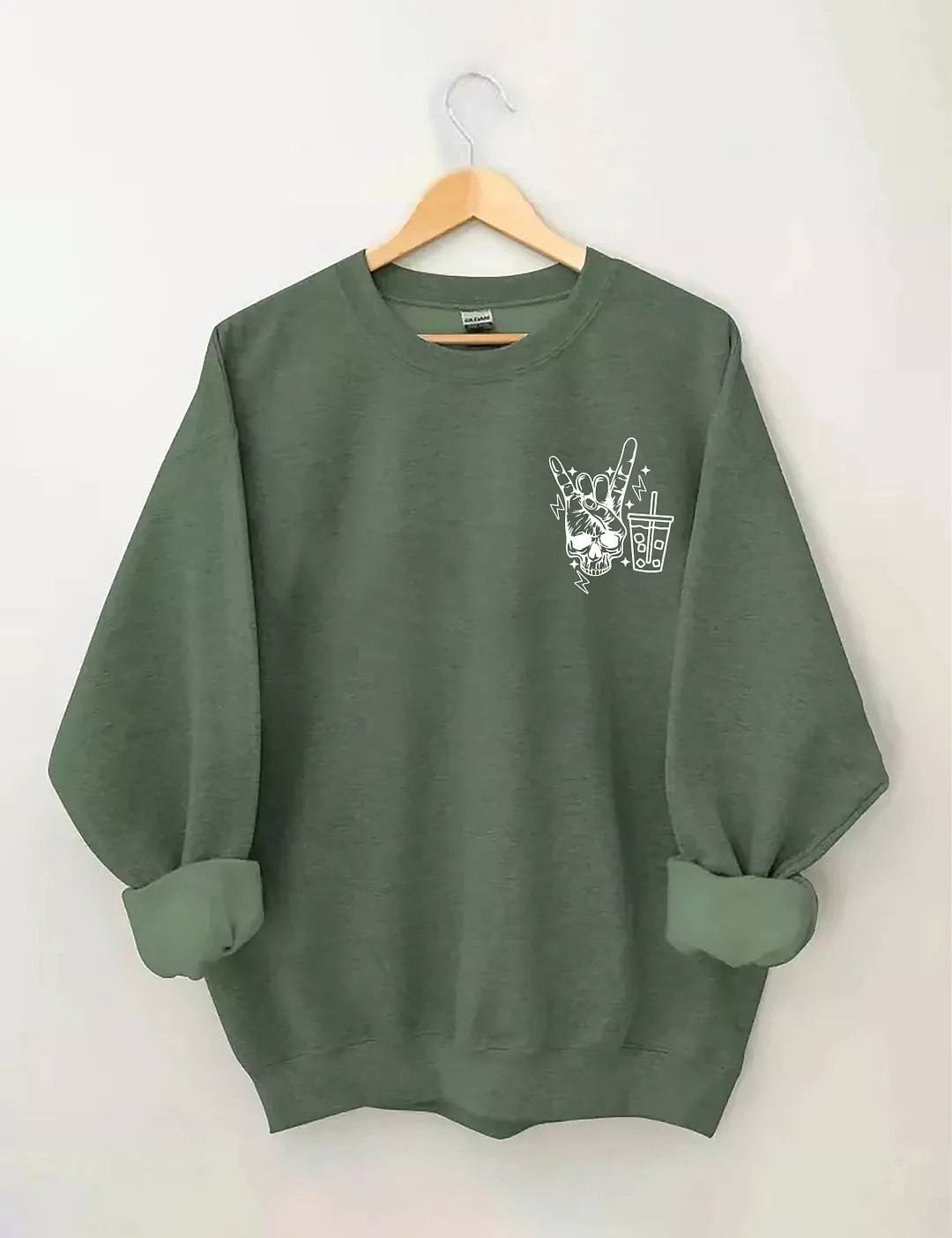 All This Mouth Do Is Talk Back Drink Caffein And Cuss Sweatshirt