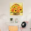 Sunflower - 9CT Full Beaded Cross Stitch Kit(40x40cm)