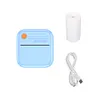 Mini Printer BT Portable Thermal Printer Label Maker for Notes Photos Labels