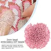 >SALE<1200x DIY Beads for Jewelry Making Crafts Embroidery Accessories (Pink)