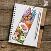 4Pcs Butterfly Bush Special Shape Diamond Painting Bookmark for Reading Day Gift