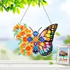 Diamond Painting Butterfly Pendant