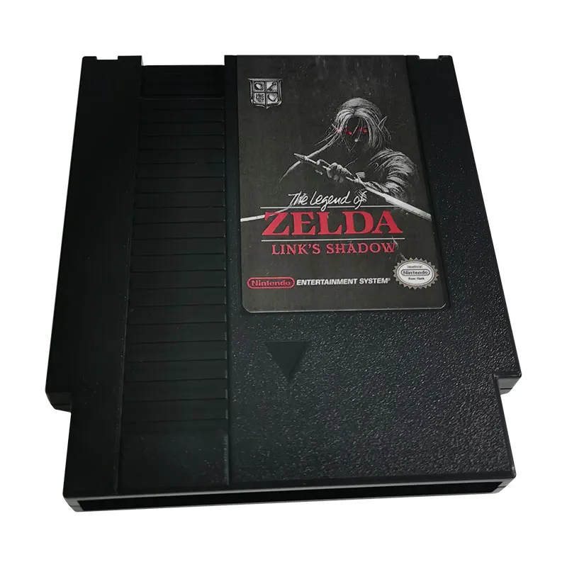The Legend Of Zelda: Link Shadow For Nintendo NES - 8 Bit Game Cartridge