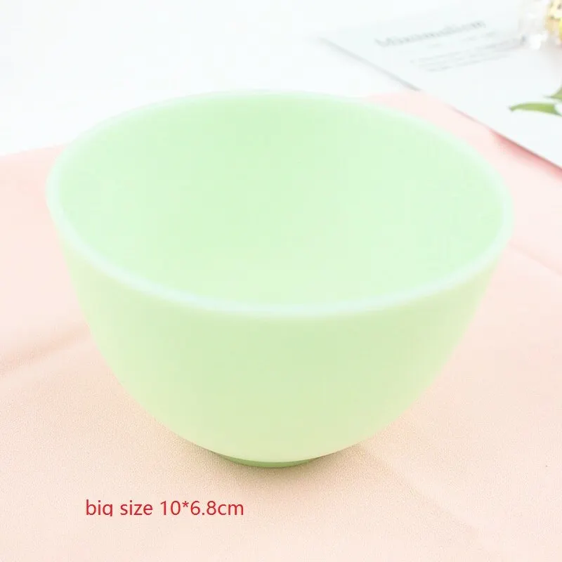1PC Non-toxic Silicone Mask Mud Essential Oil Bowl Face Skin Care Tools Convenient Clean Durable Makeup Portable