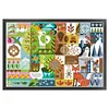 Four Seasons - 11CT Stamped Cross Stitch 57*40cm/22.44*15.75in