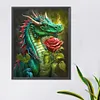 >SALE<5D DIY Full Round Drill Partial AB Diamond Painting Art Dragon Kit 45*55CM
