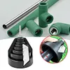 [US Local Warehouse] 20-63mm PE Pipe Chamfer Tool Cone Tube Deburring Reamer Tool (With Drill Nail)