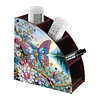 DIY Diamond Painting Kit Triangle Shaped Organizer Box Wooden Storage Box
