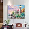 Lighthouse-Paint By Numbers Acrylic Painting 50*40cm