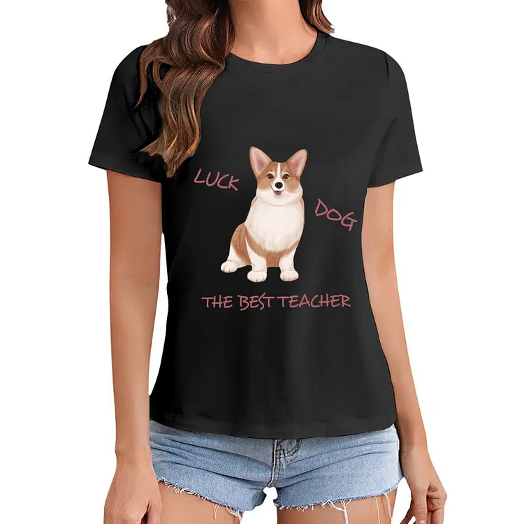 LUCK DOG   T-shirt Women