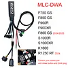 WOYO For BMW Motorcycle CAN BUS Controller Motorcycle Lamp assembly CAN bus electrical system controller Plug and Play Accessory Manager For BMW Motorrad Light  control the Increased Light by original switches