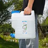 12L Camping Water Jug with Faucet Portable Water Tank for Vehicle Car Camping