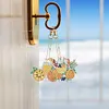 【Flashsale】(Double-Sided) 5Pcs DIY Summer Drinks Special Shaped Diamond painting keychain