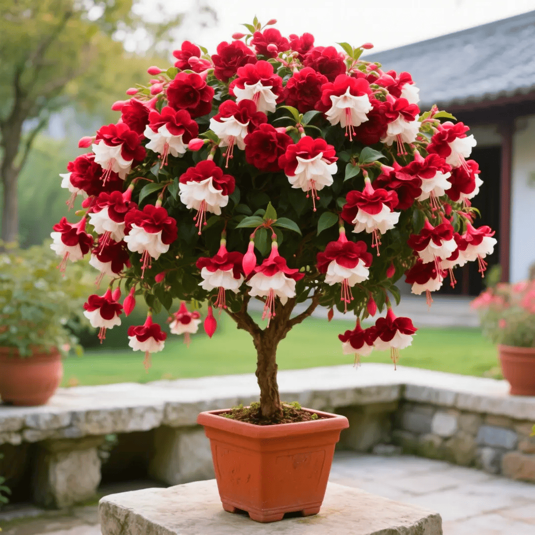 Ruby-🔔Double Fuchsia Bulbs