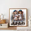 Peinture au diamant de perceuse ronde de baseball-40*40cm