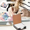 Cat Leather Diamond Art Note Box with 160 Sheets of Paper for Adults Beginners