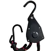 Adjustable Hanging Lanyard Tent Lamp Lifting Pulley Hook (3/8 inch Metal)