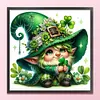 Clover Gnome - 11CT Stamped Cross Stitch - 45*45cm
